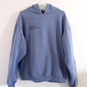 White Fox Hoodie Sweatshirt